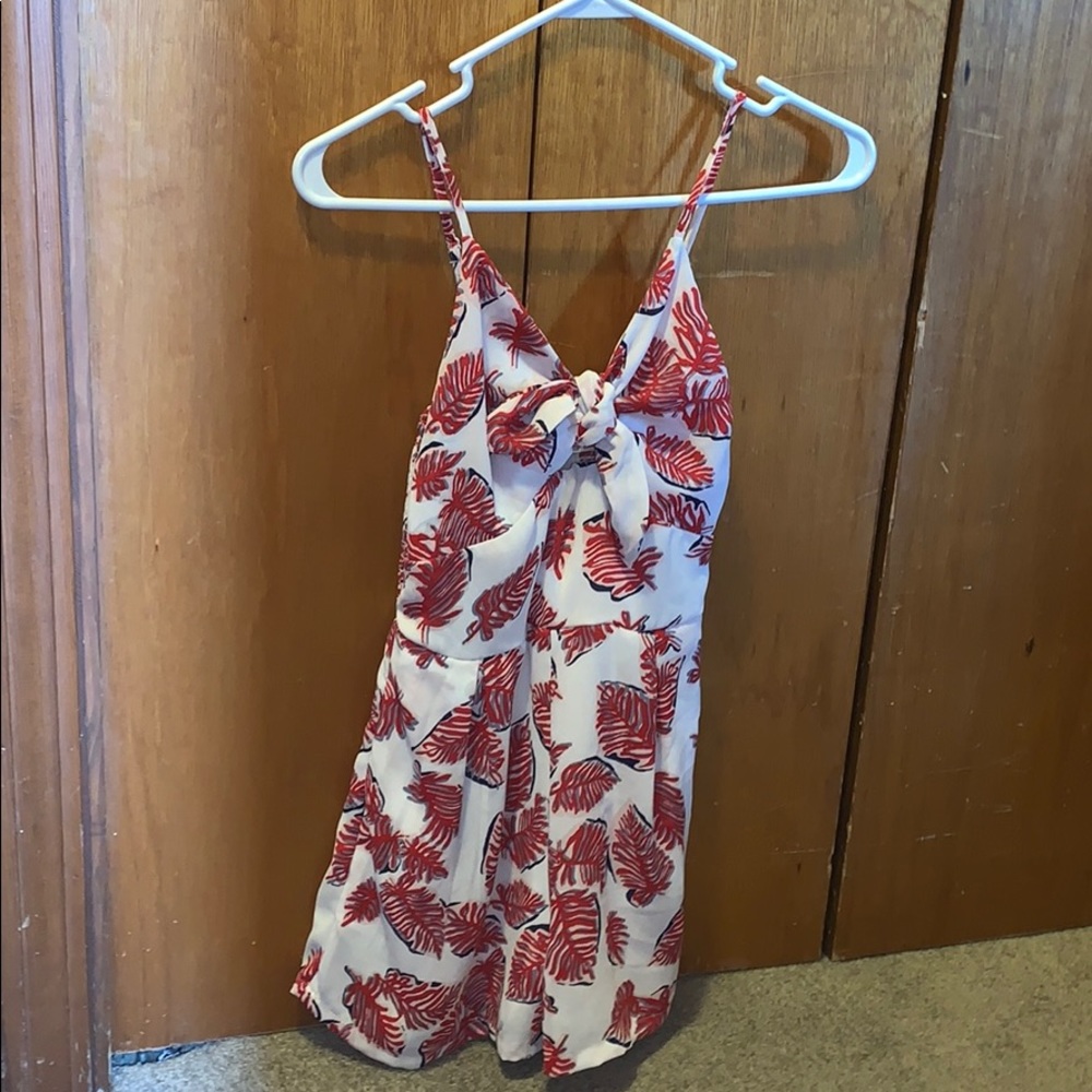 Leaf printed summer romper Marshall’s